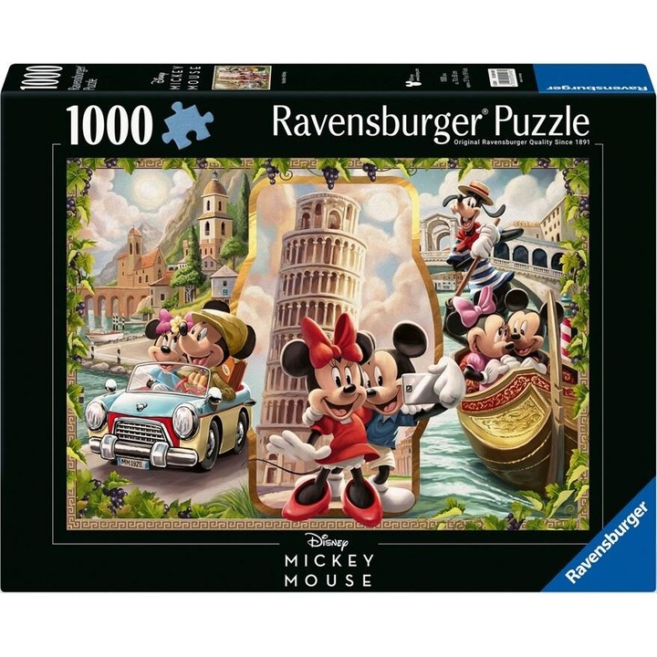Пъзел Ravensburger Disney Classics, 1000 части, антирефлекс, 70x50см