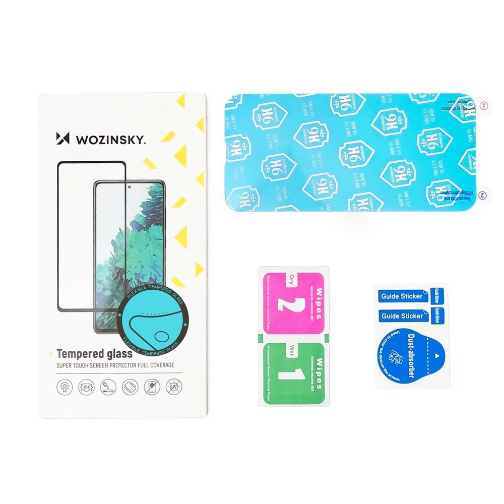 Folie de protectie WOZINSKY Nano Flexi, hibrida, elastica, pentru Samsung Galaxy A72 4G, transparenta