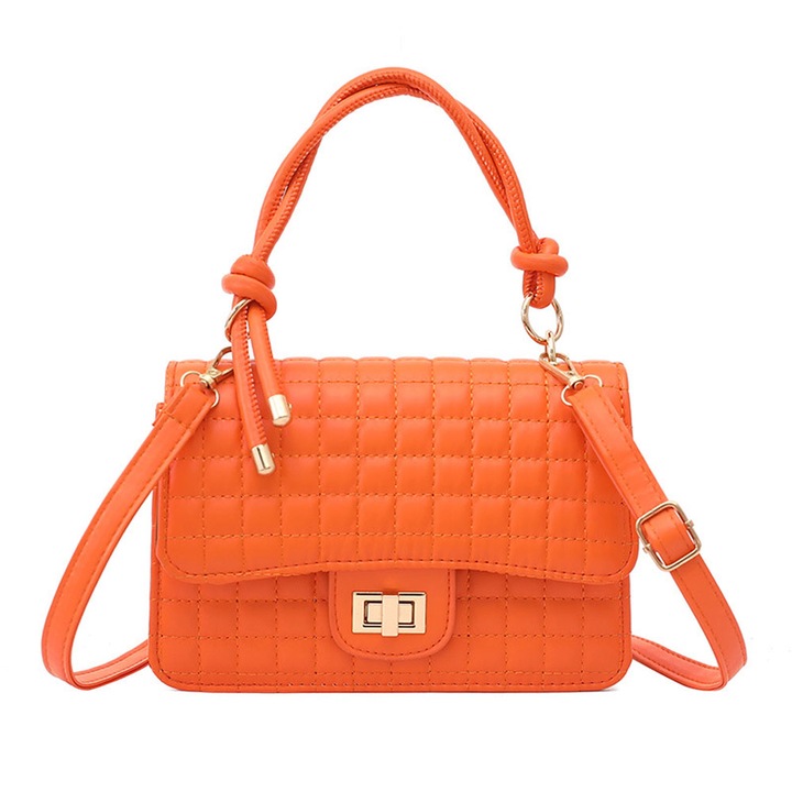 Jormftte válltáska, 11 darabos szett, narancssárga, 21x14x6,5cm