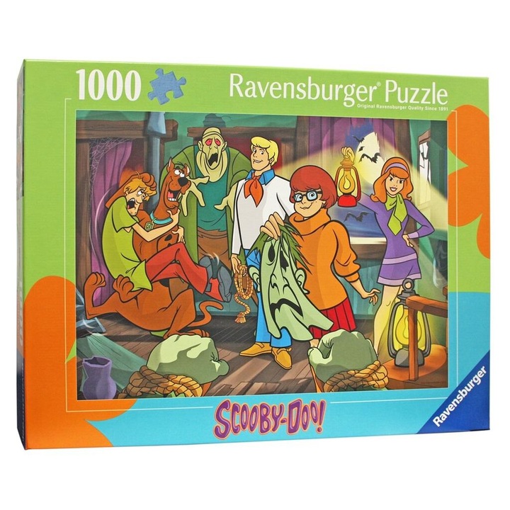 Ravensburger - Puzzle Scooby Doo 1000 piese design nou