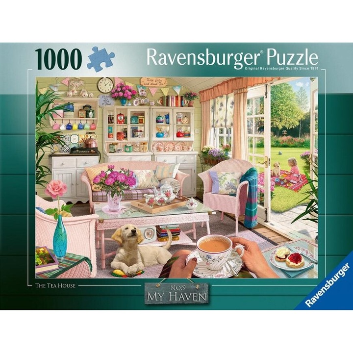 Ravensburger puzzle, 1000 darab, tükröződésmentes, 70x50cm
