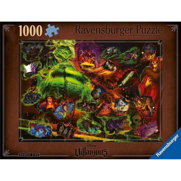 Puzzle 1000 gazember. A szarvas király, Ravensburger