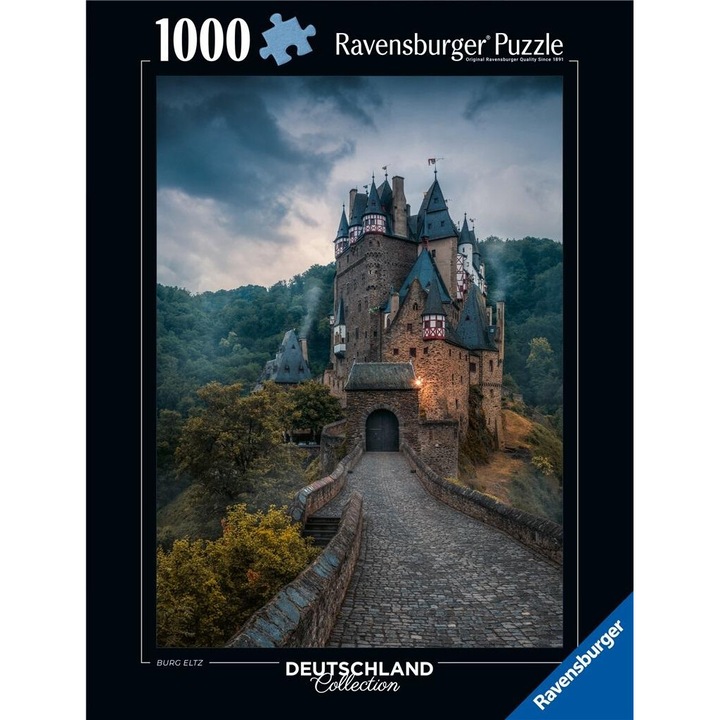 Puzzle 1000 Castelul Eltz, Ravensburger