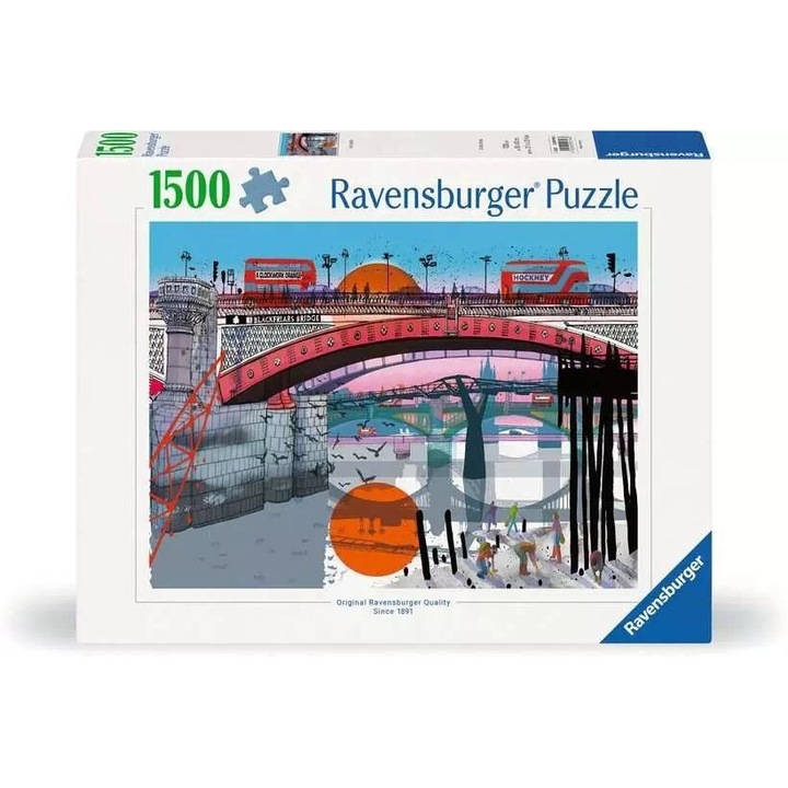 Ravensburger 1500 db-os puzzle - I am London (12000796)