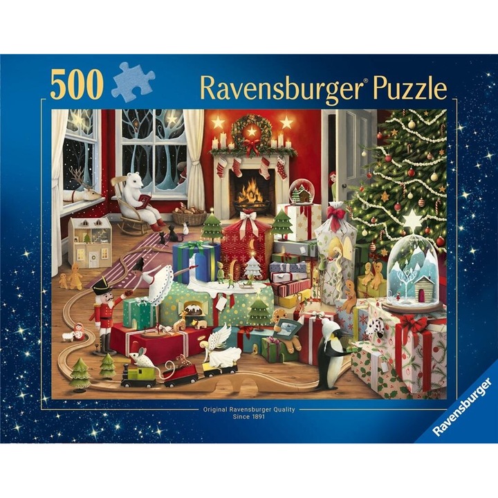 Пъзел Ravensburger, 500 части, антирефлексен, устойчив на огъване