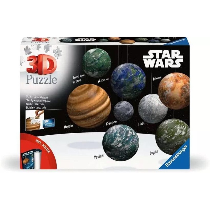 3D пъзел Star Wars Galaxy, Ravensburger
