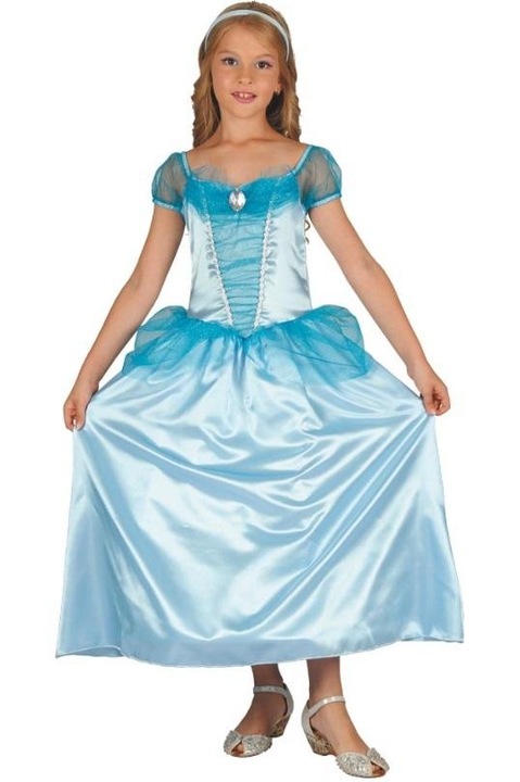 Gyermek hercegnő jelmez, MADEJ, Blue, M