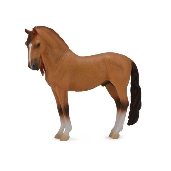 Figurina de jucarie, Collecta, Plastic, Model Cal, Maro