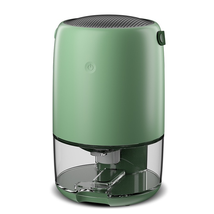 ORBER Párátlanító, Félvezető kondenzációs párátlanítás, Kefe nélküli motor, 1100 ml-es tartály, színes RGB világítás, 270 ml/nap, 5-30 m²-re alkalmas, zöld