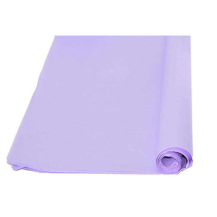 Pachet 24 bucati, Hartie matase, Lavender, 75 x 50 cm