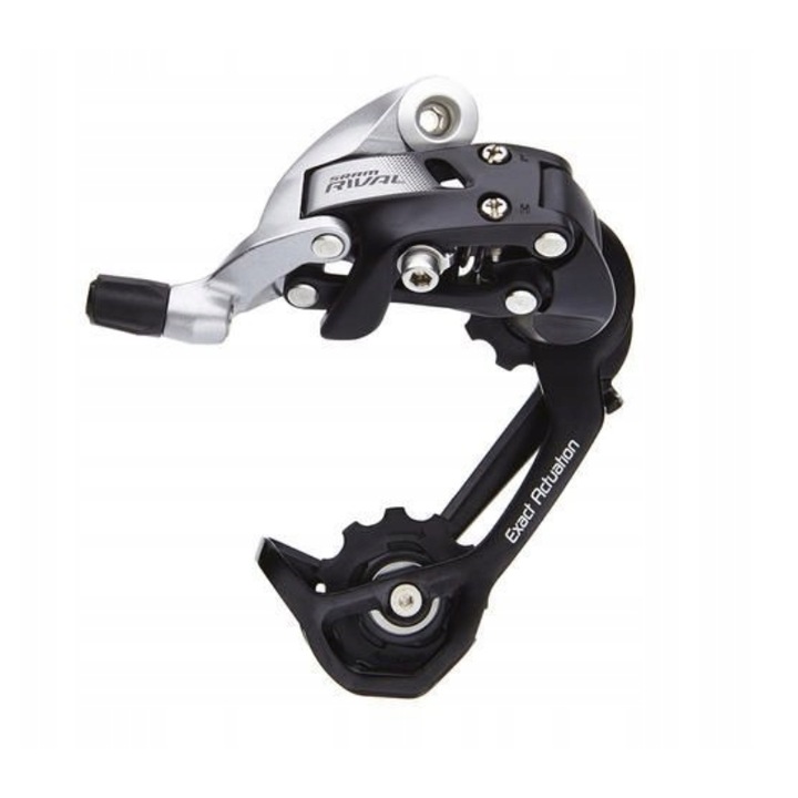 Заден дерайльор Sram Rival1, 11 скорости, черен, сребрист, тегло 191гр