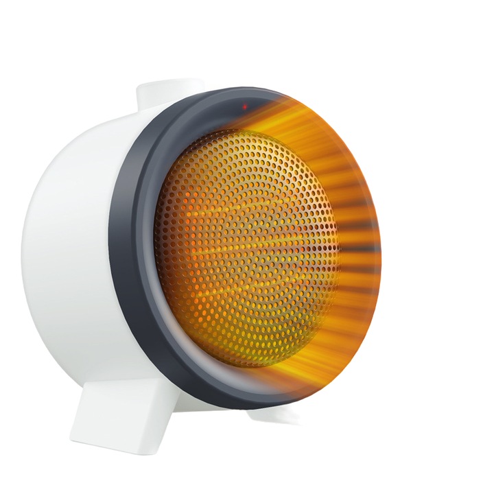 Incalzitor electric, incalzire rapida in 3 secunde, incalzire ceramica, basculare 45°oprire automata, 3 viteze, compact si portabil, 45db