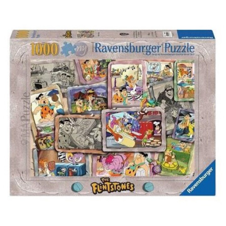 Ravensburger 1000 db-os puzzle - A Flintstone család (12000407)
