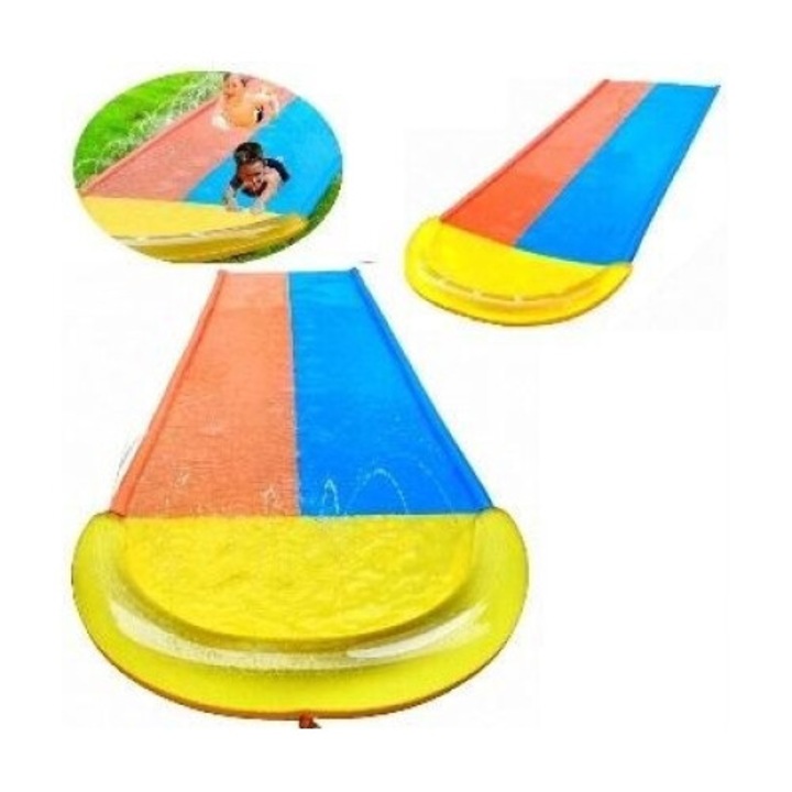 Kétszemélyes vízi csúszda