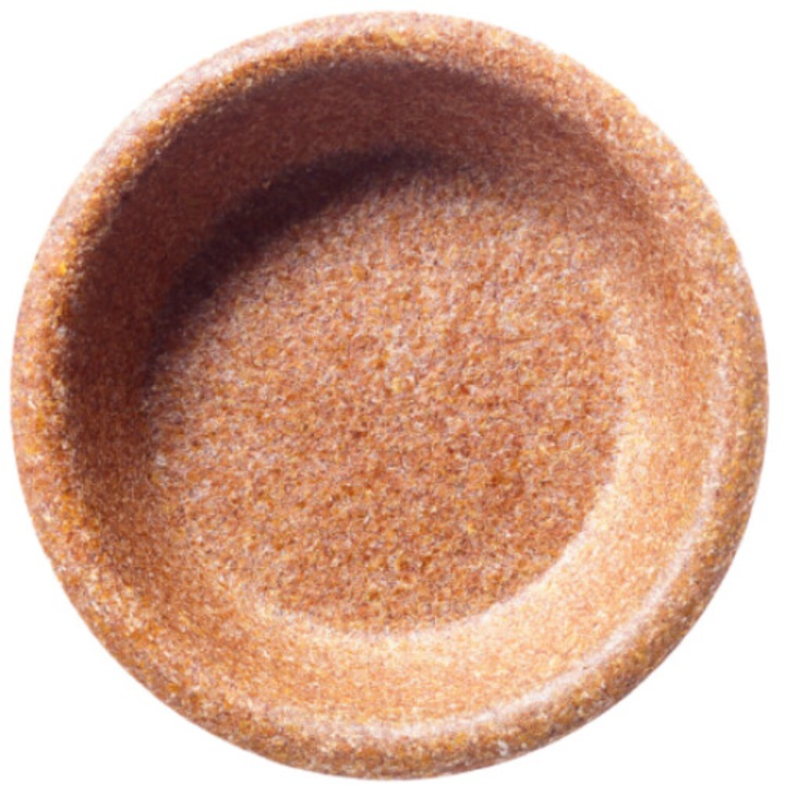 Boluri comestibile din tarate de grau, diametru 20cm, unica folosinta, Biotrem (set 100bucati)