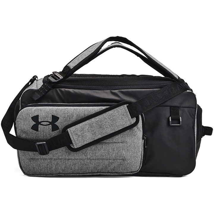 Спортна чанта Under Armour UA Contain Duo MD BP Duffle, Сив