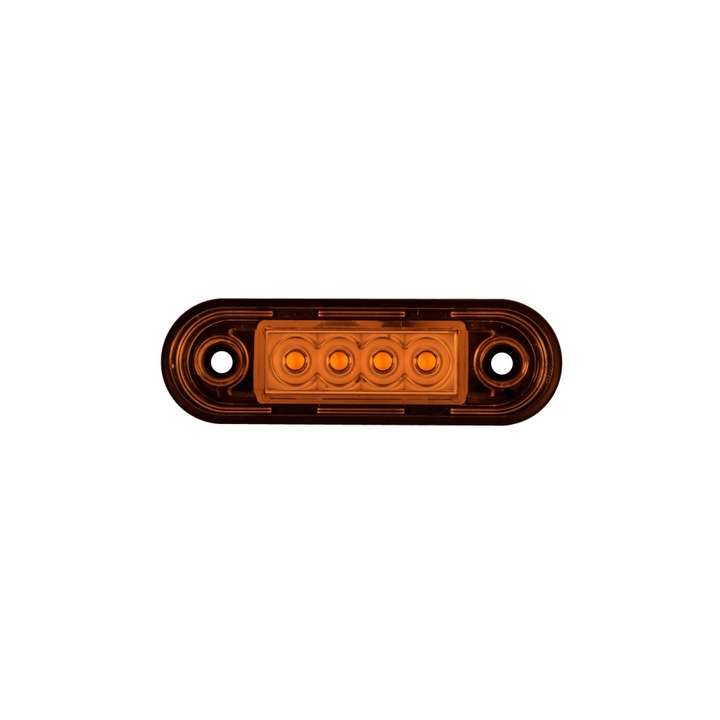 LED лампа за булбар приставка 12V-24V, жълта светлина