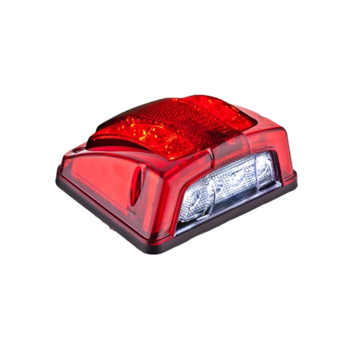 Светлини за регистрационен номер, С LED, Универсални, 12-24V, Комплект от 2