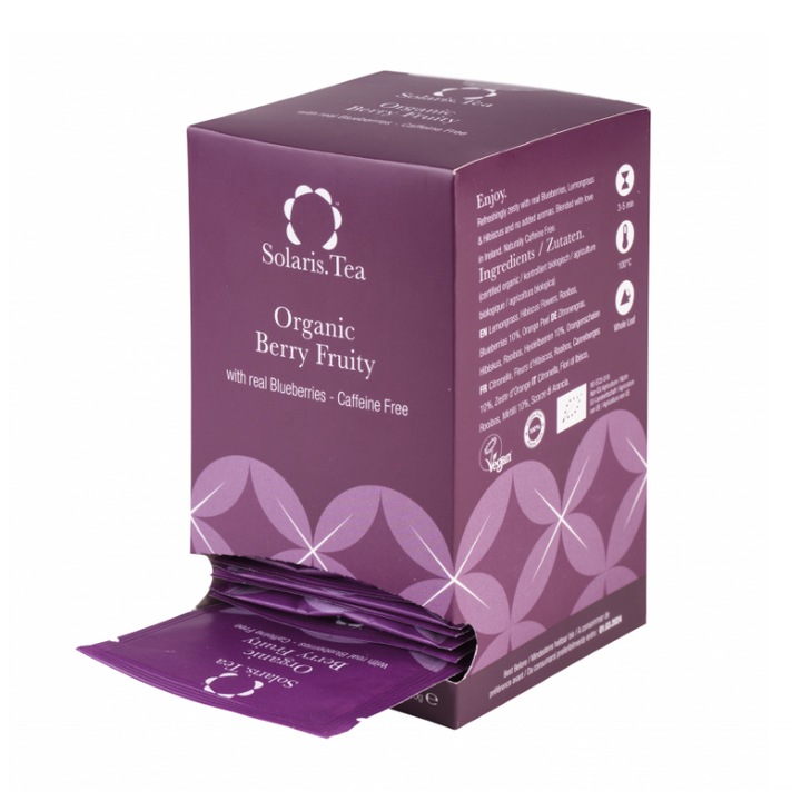 Ceai BIO Fructe de Padure 25 plicuri - Solaris