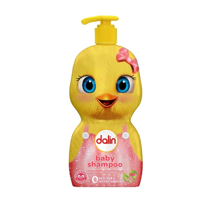 Sampon Dalin cu jucarie, fara lacrimi, 500 ml