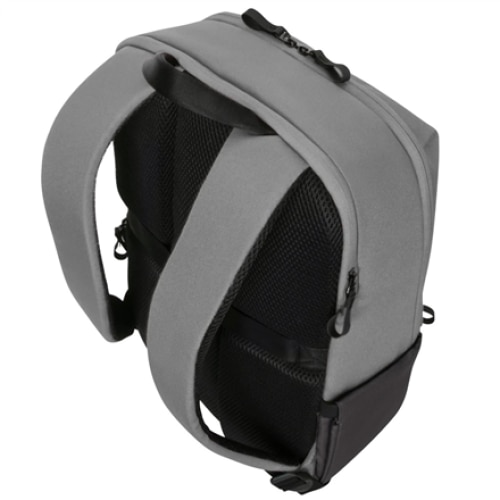 Rucsac pentru laptop Targus Sagano EcoSmart Commuter, 16inch, Poliester, Gri/ Negru