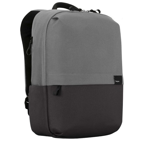 Rucsac pentru laptop Targus Sagano EcoSmart Commuter, 16inch, Poliester, Gri/ Negru