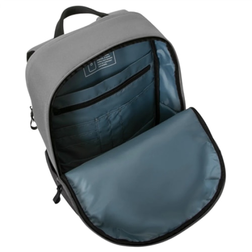 Rucsac pentru laptop Targus Sagano EcoSmart Commuter, 16inch, Poliester, Gri/ Negru