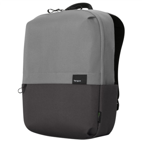Rucsac pentru laptop Targus Sagano EcoSmart Commuter, 16inch, Poliester, Gri/ Negru