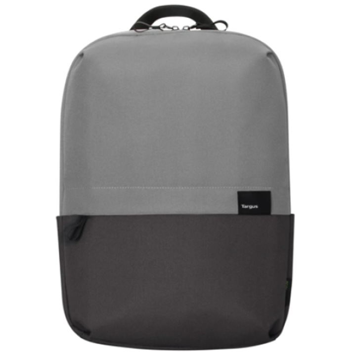 Rucsac pentru laptop Targus Sagano EcoSmart Commuter, 16inch, Poliester, Gri/ Negru
