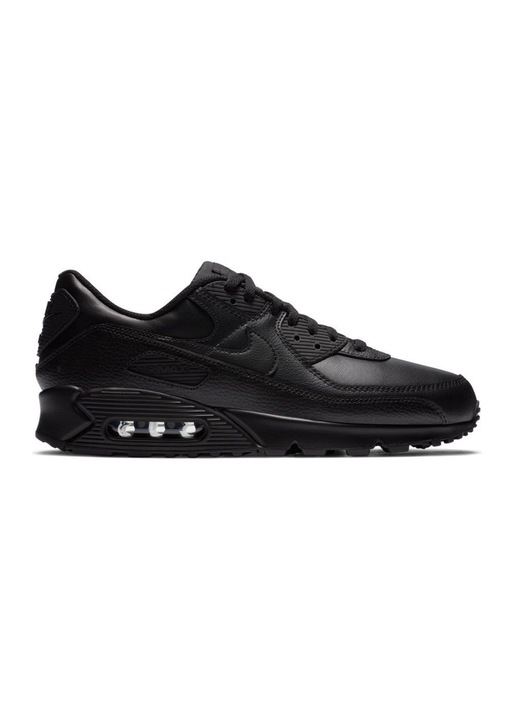 Férfi cipő Nike Air Max 90 Természetes bőr Fekete, 45 EU