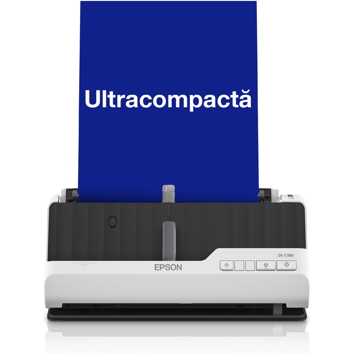 Lapolvasó EPSON WorkForce DS-C330, A4, 600 dpi, 30 lap/perc, ADF, USB, fekete