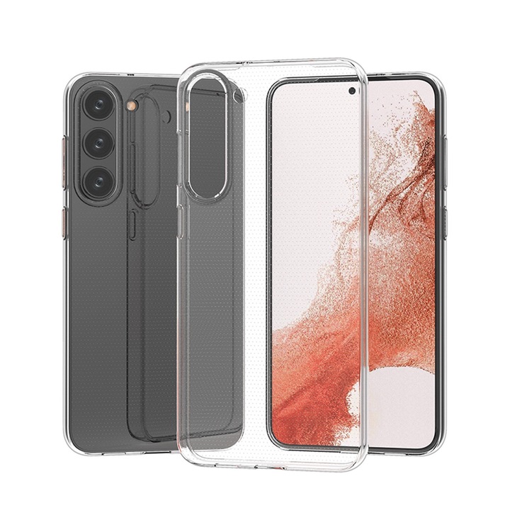 Калъф за телефон Hurtel Ultra Clear, прозрачен, устойчив на надраскване, за Samsung Galaxy S23