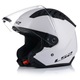 Мотоциклетна каска с вградени предпазни очила, LS2 OF600, бяла, ECE 22.06, UV защита, 2XL 63-64