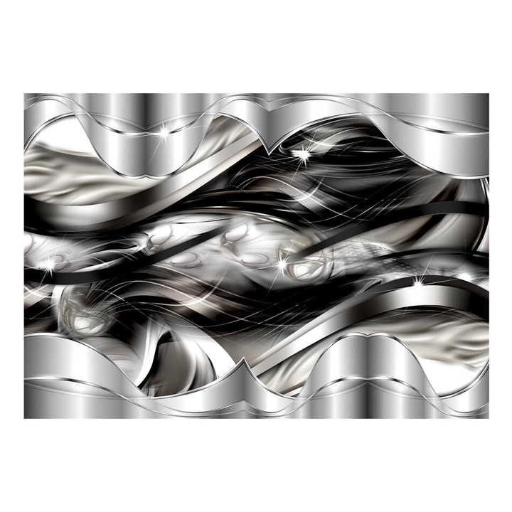 Prémium fotótapéta - Platina köd - 250 x 175 cm