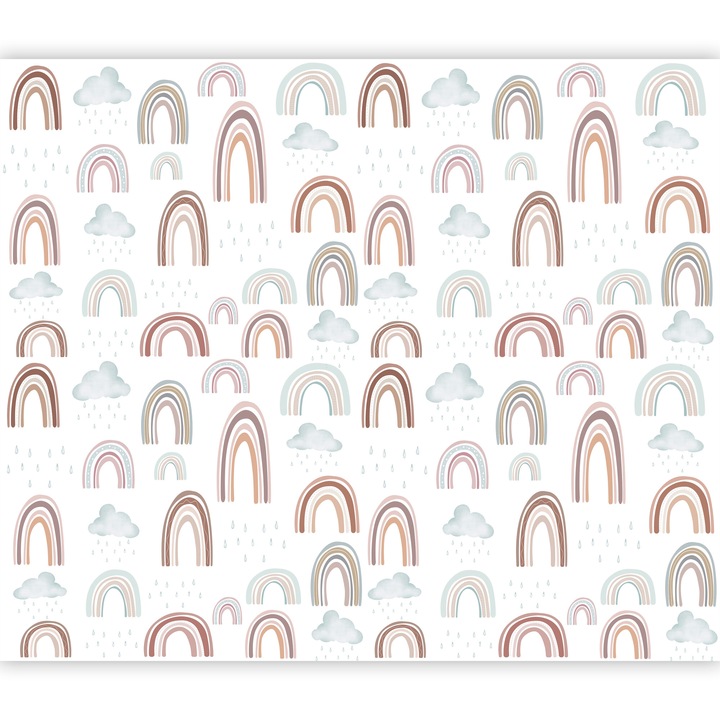 Fototapet Standard - Rainbow After Rain - 250 x 175 cm