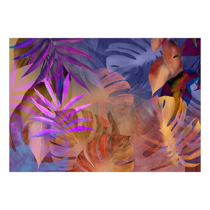 Fotótapéta Öntapadós - Erőteljes Levelek - Harmadik változat - 245 x 175 cm