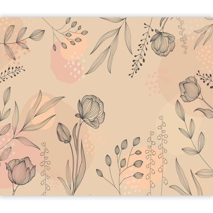 Fototapet Standard - Warm Shades of Nature - 200 x 140 cm