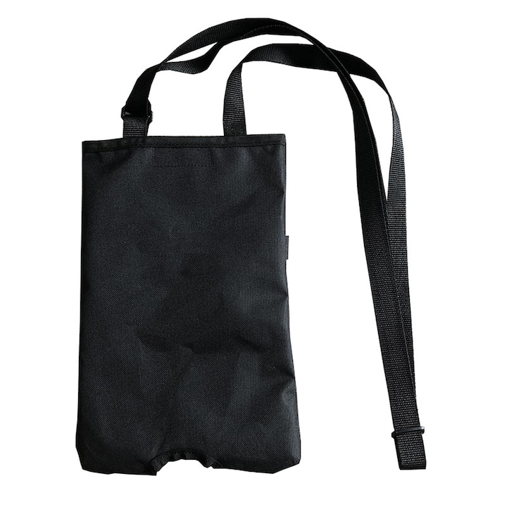 Suport punga urinara, SINBINTA, 2000ml, Reglabil, Sigur, Lavabil, Reutilizabile, Usor de utilizat, Design ergonomic, Pentru iesire, Calatorie, Zbor, Bumbac, 20.5x31cm, Negru