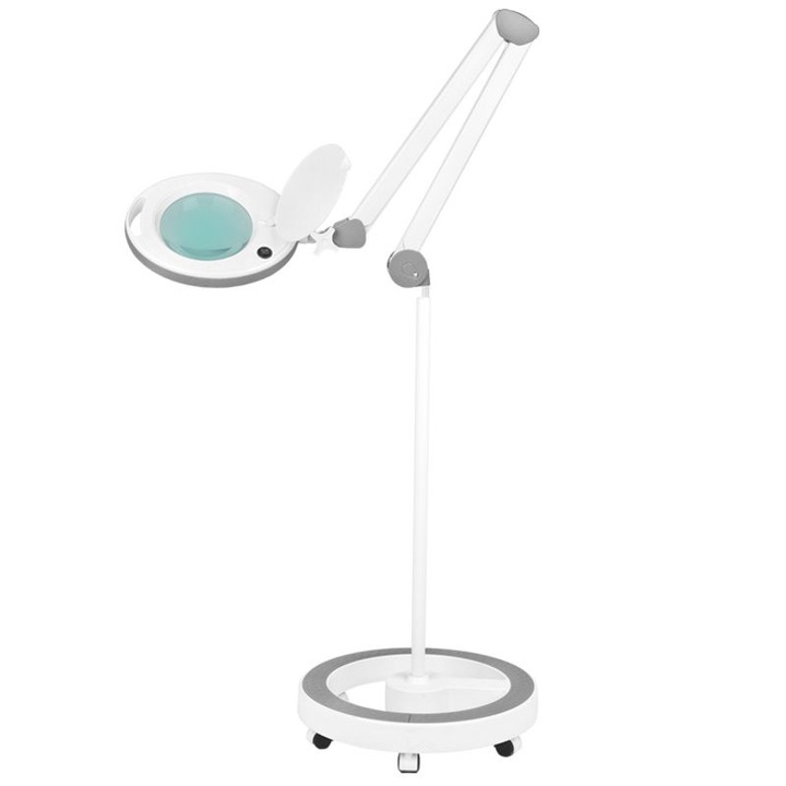 Lampa cu lupa, Elegante, 6014, 60 LED, 8W, Alb