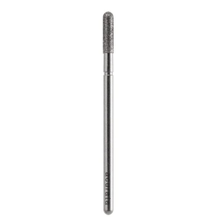 ACURATA manikűr-pedikűr vágóvég, hengeres, rozsdamentes acél, 1,8x8mm