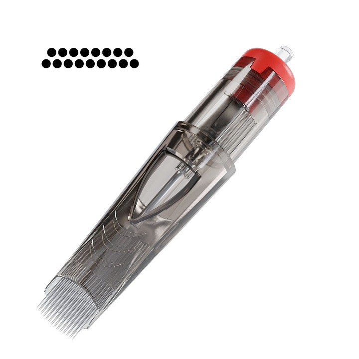 Set 10 cartuse tatuate Activeshop, Soft Edge Magnum, 0.35mm, 17 ace