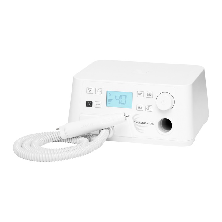 Фреза за маникюр Activeshop Marathon Cyclone-Vac, 4000-40000 RPM, бяла