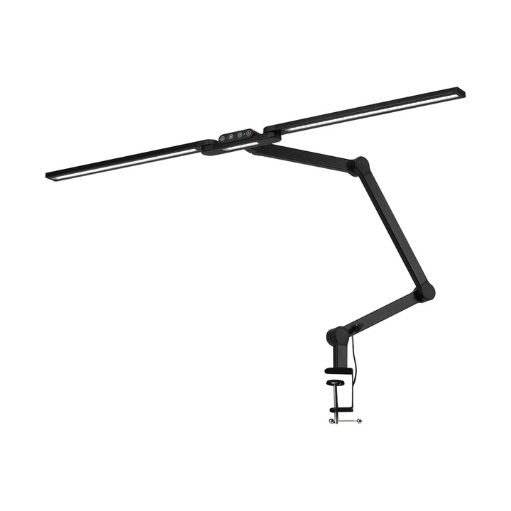 Lampa tratamente manichiura Activeshop Glow L04, LED reglabil, negru, 24W