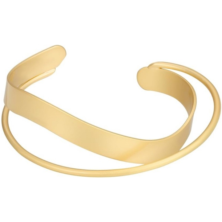 Bratara dama, aliaj metalic, auriu