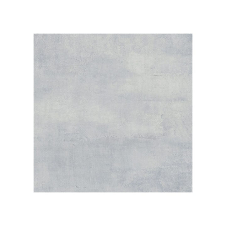 Gresie rectificata Terra Grey, model ciment, 45x45 cm, finisaj mat, Gri