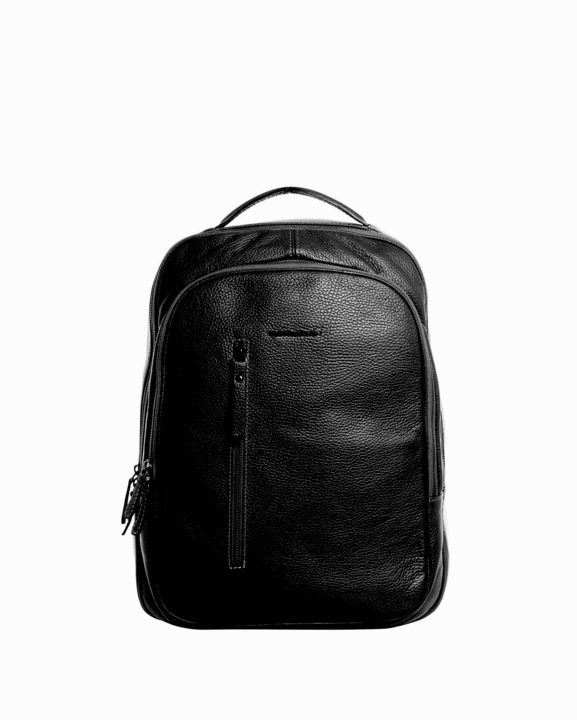 MOMO DESIGN, Rucsac de piele cu buzunare multiple, Negru