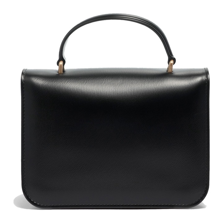 Marc ellis, Geanta crossbody de piele ecologica, Auriu, Negru