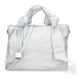 Diana&Co, Geanta shopper de piele ecologica, Albastru deschis