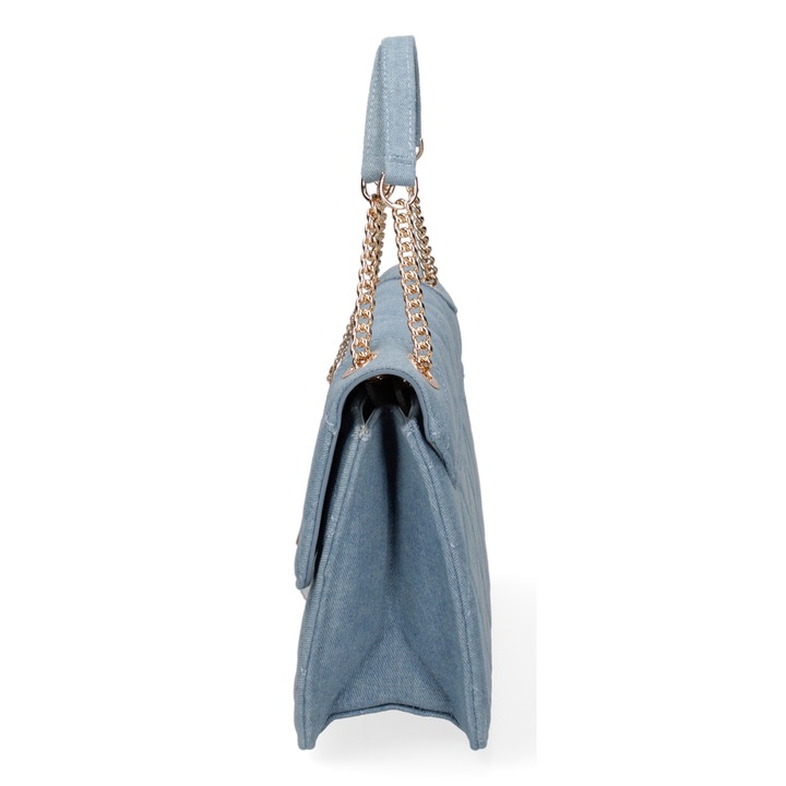 Diana&Co, Geanta crossbody cu barete lant, Bleumarin