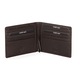 EC Contemporary Coveri, Portofel cu clips pentru bani, Maro taupe